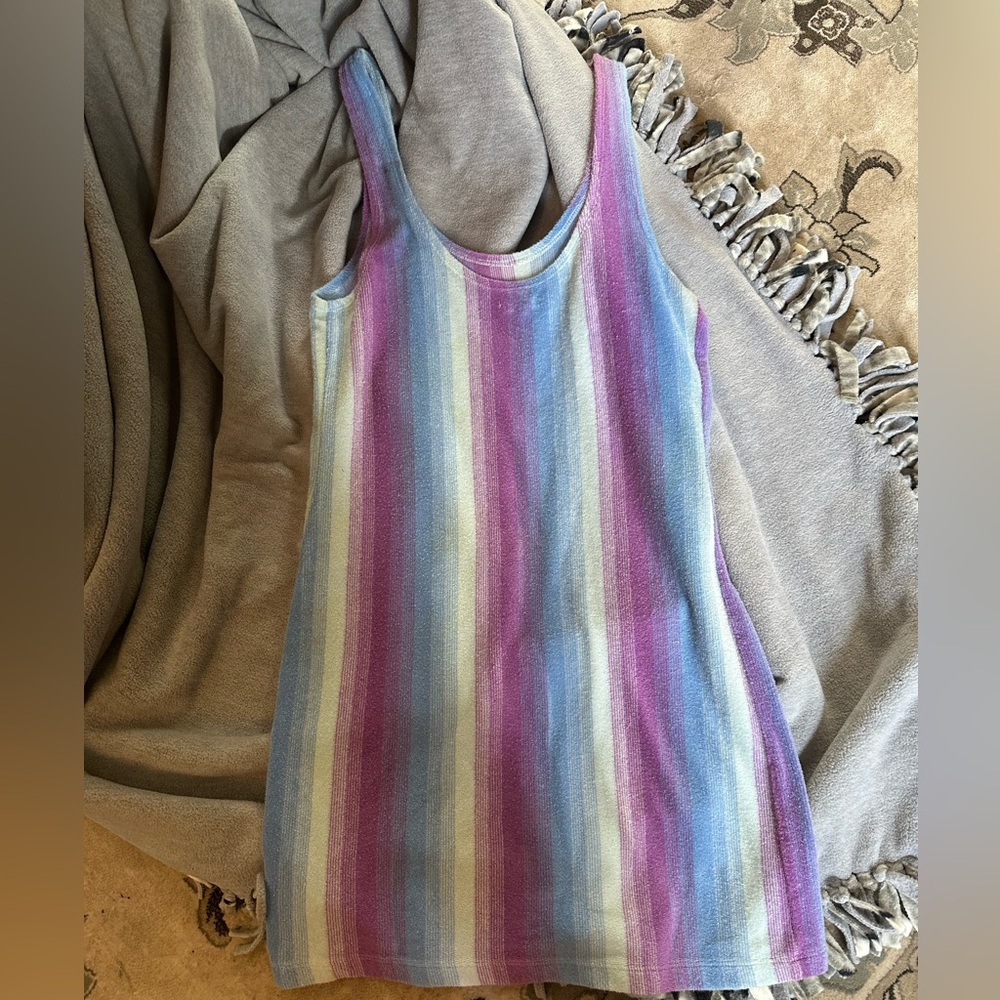 UO MINI DRESS TOWEL-LIKE DRESS